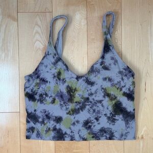 lululemon athletica Tie-Dye Tank Top - Gray and Green